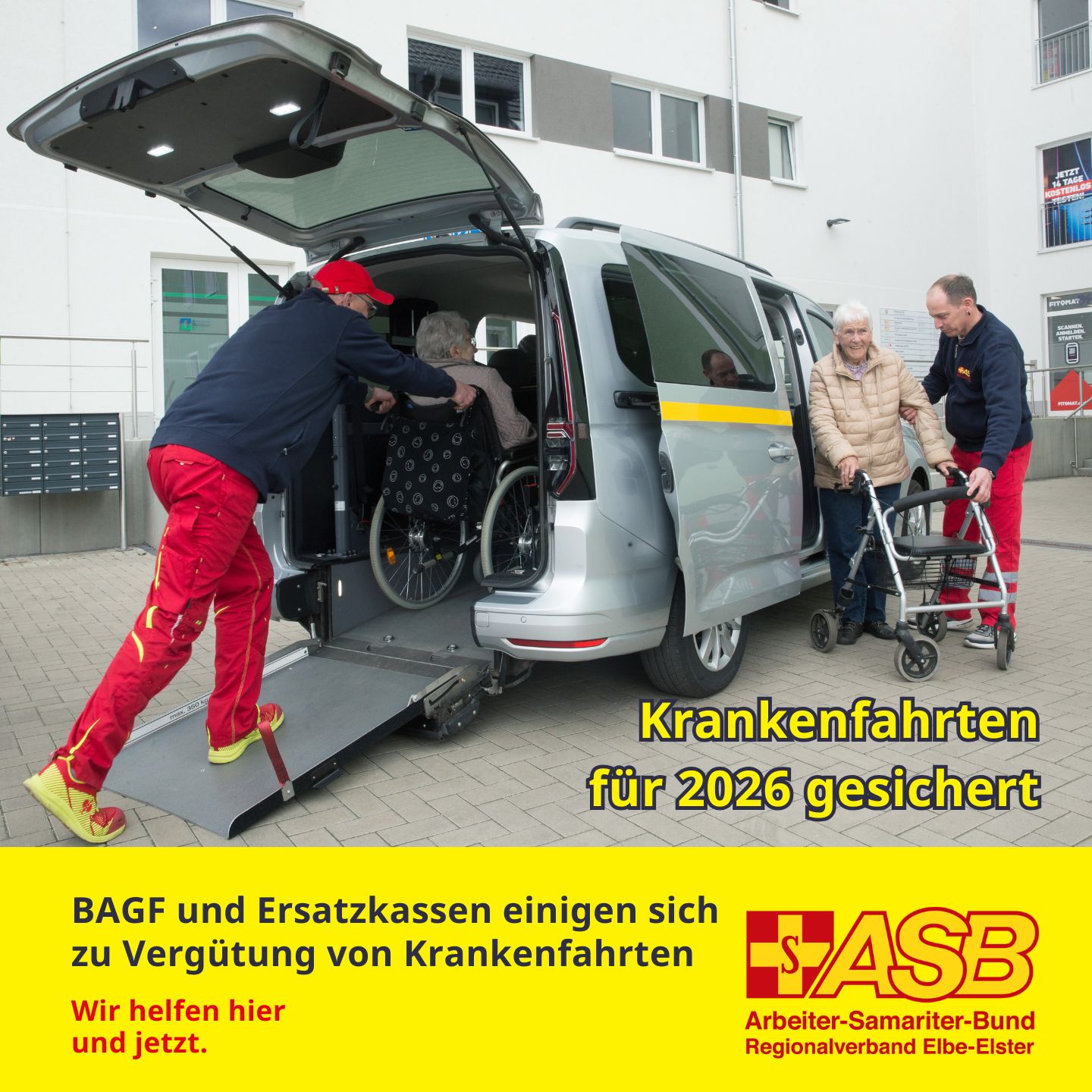 Krankenfahrten für 2026 gesichert