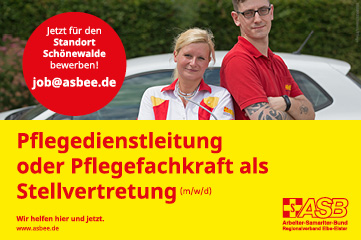 Pflegedienstleitung oder Pflegefachkraft als  Stellvertretung (m/w/d)  Standort Schönewalde