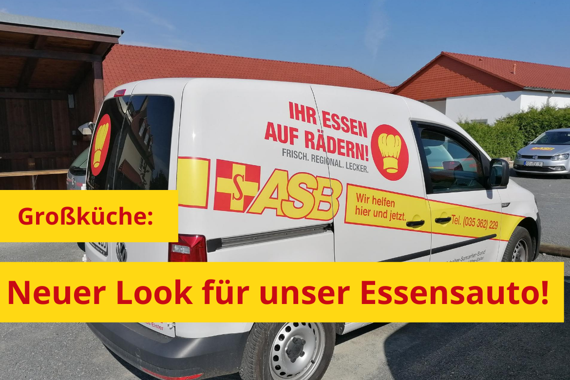 Unser Essen auf Rädern mit einem neuen Design